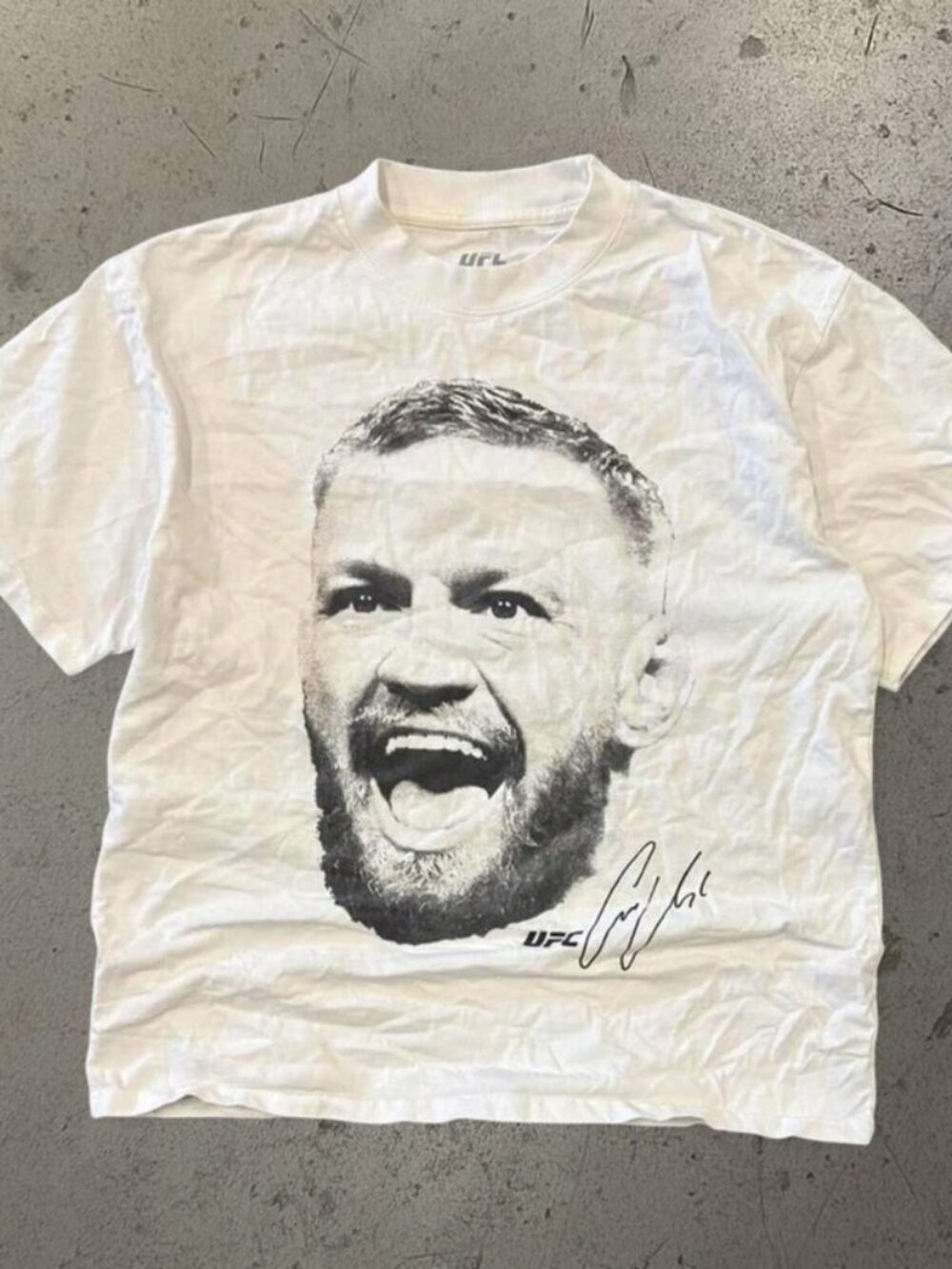 Connor McGregor 100 percent cotton graphic tee